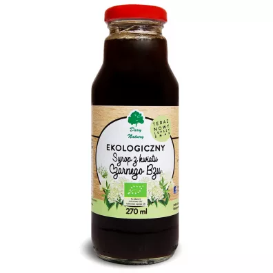 Dary Natury Syrop z kwiatw czarnego bzu 270 ml Bio