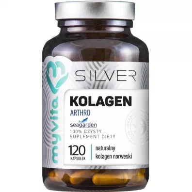 MyVita Silver Pure 100% Kolagen Arthro - suplement diety 120 kaps.