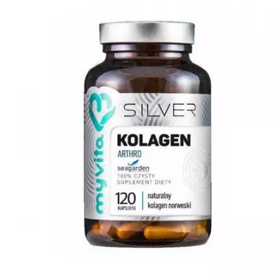 MyVita Silver Pure 100% Kolagen Arthro - suplement diety 120 kaps.