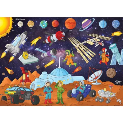 Puzzle 70 el. Kosmos Jako