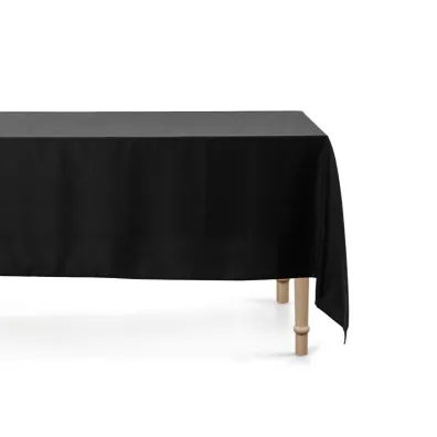 PartyDeco Obrus czarny 180x300cm