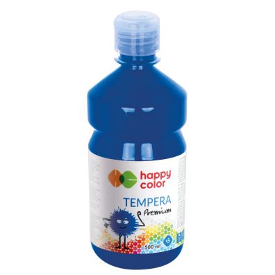 Фото - Малювання Happy Japan Happy Color Farba tempera Premium 500 ml granatowa 