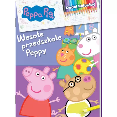 Peppa Pig. Dodaj kolorw 9. Wesoe przedszkole