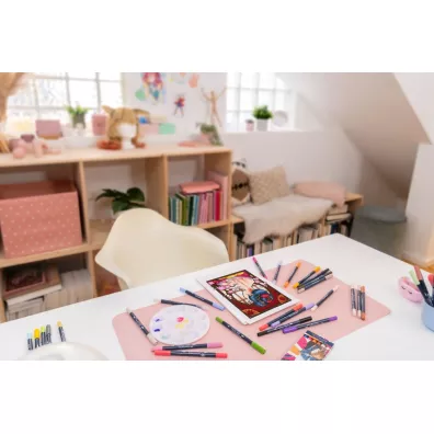 Faber-Castell Pisak dwustronny Goldfaber Sketch graphic 6 szt.
