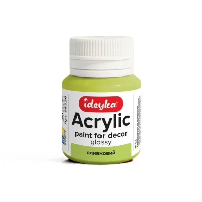 Ideyka Farba akrylowa oliwkowa 20ml