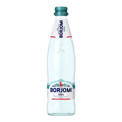 Borjomi Woda mineralna butelka szklana 500 ml