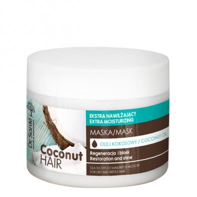Dr. Sante Coconut Hair Mask maska ekstra nawilżająca z olejem kokosowym dla suchych i łamliwych włosów 300 ml