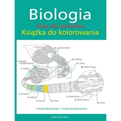 Biologia. Testy dla student�w. Ksi��ka do kolorowania - Ren� Fester Kratz