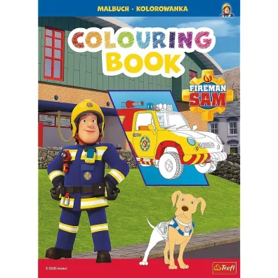 Stra�ak Sam. Kolorowanka. Malbuch. Colouring book. Fireman Sam