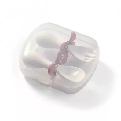 Babyono Sztuce ergonomiczne dla dzieci biao-rowe