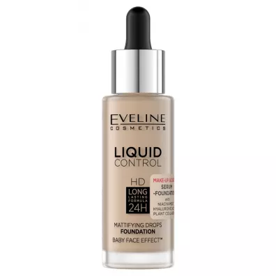 Eveline Cosmetics Matuj�cy podk�ad do twarzy 035 Natural Beige Niacynamid 32 ml
