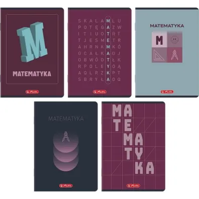 Herlitz Zeszyt Herliz A5/60k kartka - Matematyka, 1 szt