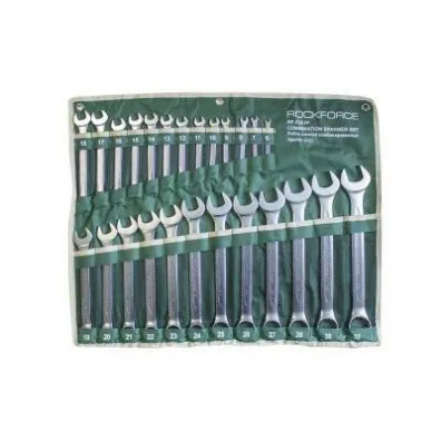 Rockforce / Wmc Rockforce klucz p�asko-oczkowy kpl.25el. (6-32mm)