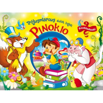 Tr�jwymiarowy �wiat bajek. Pinokio. Rozk�adanki - Claudio Cernuschi ilustr
