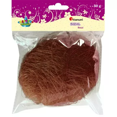 Titanum Sizal br�zowy 30 g