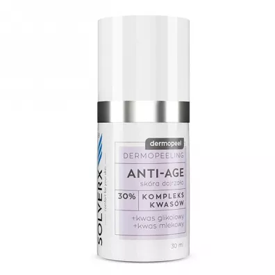 Solverx Dermopeel peeling z kwasem glikolowym 30% 30 ml