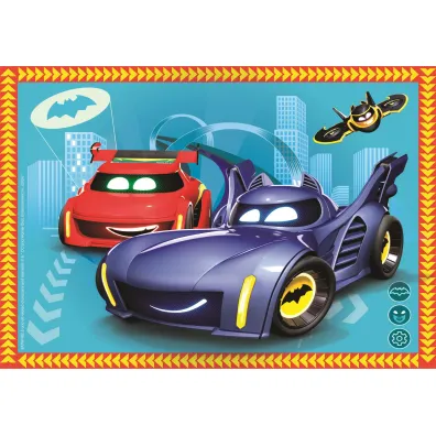 Puzzle 4w1 - Batwheels (12+16+20+25 el.) Clementoni