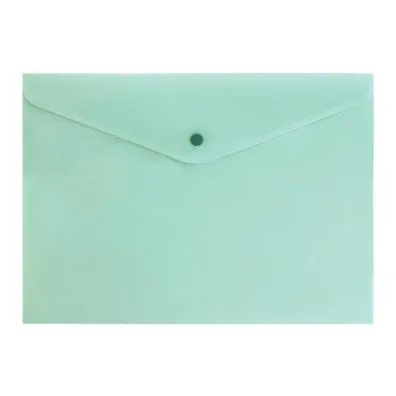 Koh-I-Noor Teczka A4 zamykane na zatrzak pastel zielony