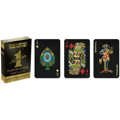 Karty do gry Waddingtons. Black and Gold