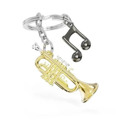 Metalmorphose Brelok do kluczy 3D tr�bka z nutk�