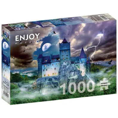 Puzzle 1000 el. Zamek hrabiego Drakuli Enjoy