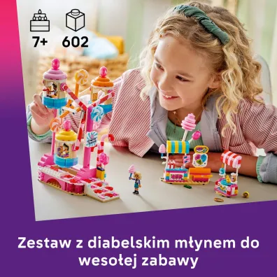LEGO Friends Cukierkowo-babeczkowy diabelski m�yn 42700