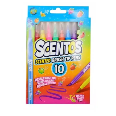Dumel Scentos. Pachn�ce flamastry w p�dzelku. 10 kolor�w