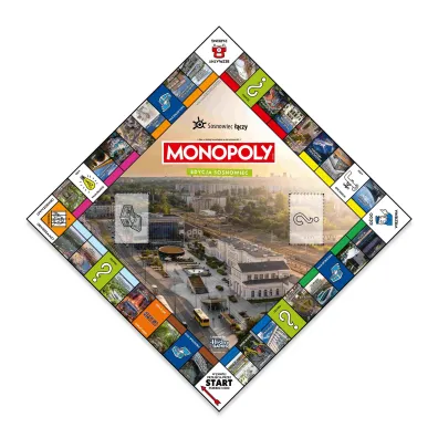 Gra Monopoly Sosnowiec edycja miejska Winning Moves