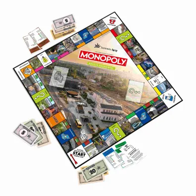 Gra Monopoly Sosnowiec edycja miejska Winning Moves