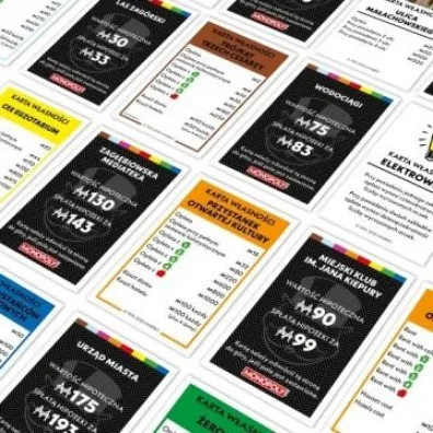 Gra Monopoly Sosnowiec edycja miejska Winning Moves
