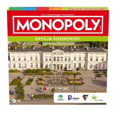 Gra Monopoly Sosnowiec edycja miejska Winning Moves