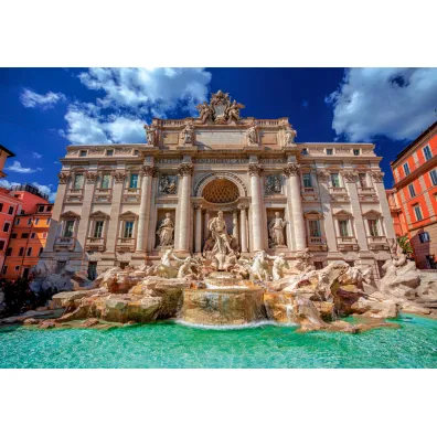 Puzzle 1500 el. The Trevi Fountain, Rome Castorland