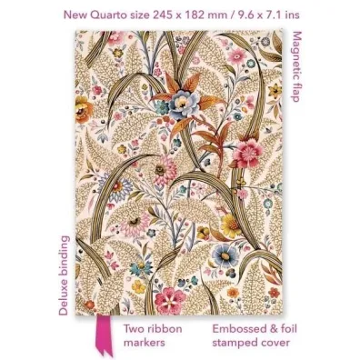 Flame Tree Notatnik quatro Marble End Paper linia