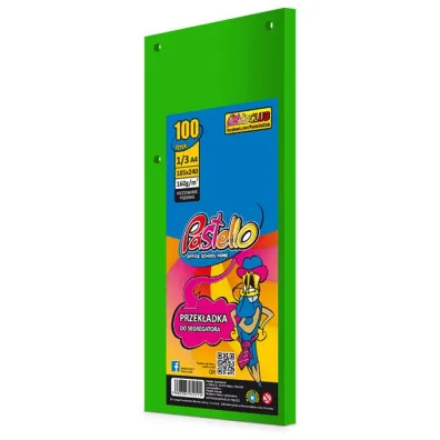 Pastello Przek�adka do segregatora 1/3 A4 100K IT230 ziel