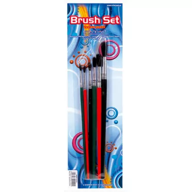 Starpak Zestaw p�dzli 6 szt.