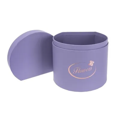 Rozette Pude�ko Flower Box purpurowy