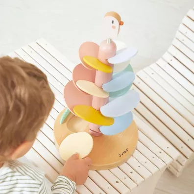 Drewniany kulodrom Ptaszek Sweet Cocoon 3+ Janod