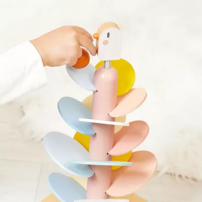 Drewniany kulodrom Ptaszek Sweet Cocoon 3+ Janod