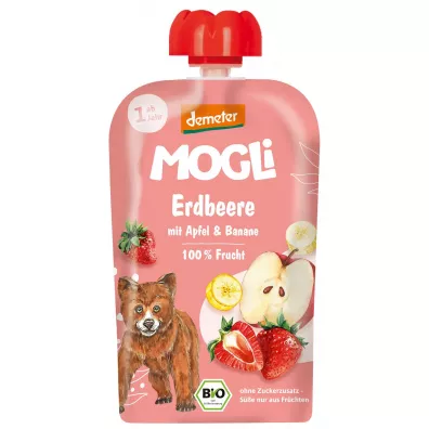 Mogli Mus jabko - banan - truskawka od 1 roku demeter 100 g Bio