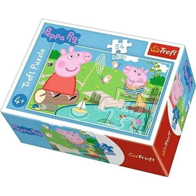Puzzle mini 54 el. Weso�y dzie� �winki Peppy 1 Trefl