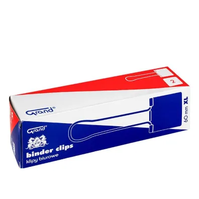 Grand Klipy biurowe XL 60mm 2 szt.