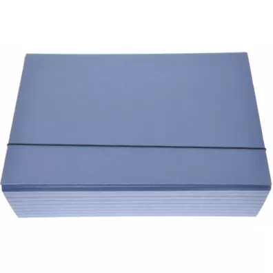 Kakado-Delfin Teczka z gumk A4 skrzydowa 9 cm granatowa