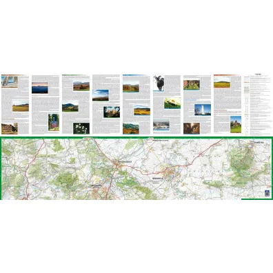 Sudety �rodkowe laminowana mapa turystyczna 1:60 000