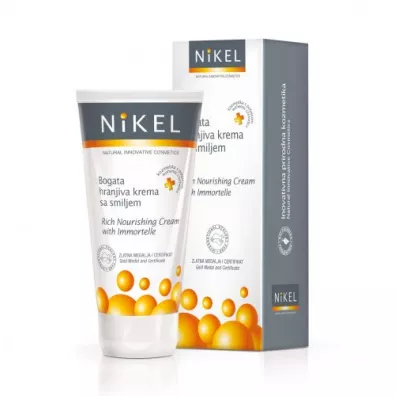 Nikel Bogaty krem od�ywczy do twarzy z wyci�giem z kwiatu Immortelle 50 ml