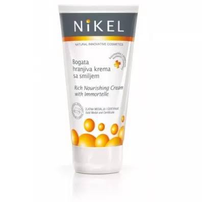Nikel Bogaty krem od�ywczy do twarzy z wyci�giem z kwiatu Immortelle 50 ml