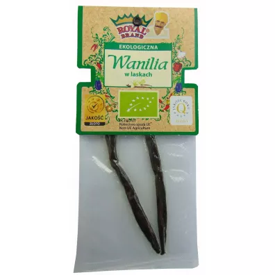 Royal Brand Laski wanilii bourbon 2 szt. Bio