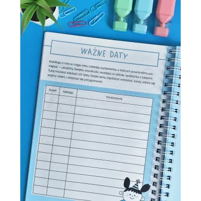 M�j pierwszy Organizer 6-9 lat 12-tygodniowy dziennik planowania i budowania nawyk�w