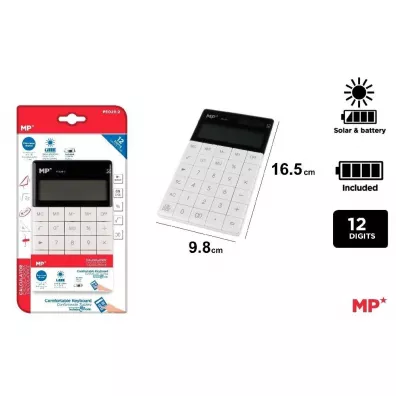 Mp Main Paper Kalkulator solarny czarno-bia�y