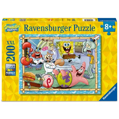 Puzzle dla dzieci 2D: Sponge Bob 200el Ravensburger