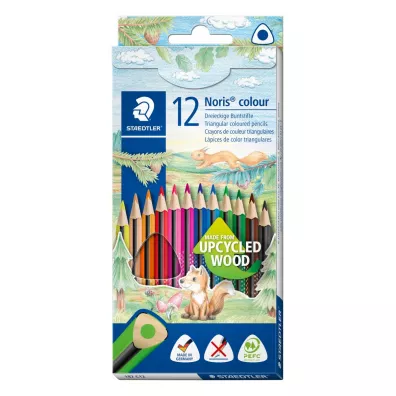 Staedtler Kredki o��wkowe Noris Colour, tr�jk�tne 12 szt.
